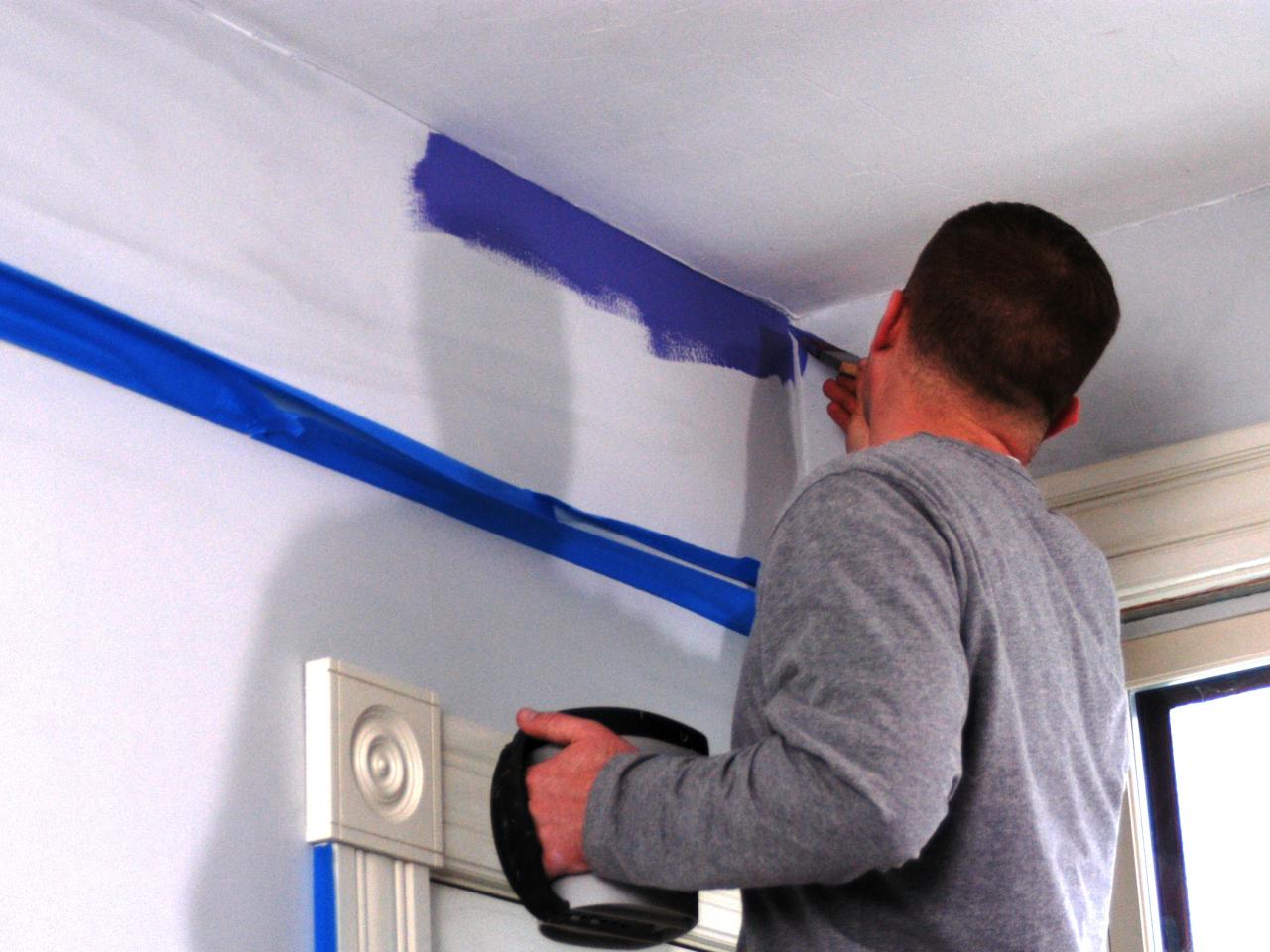 How To Cut In A Wall Or Ceiling Dunes Painting