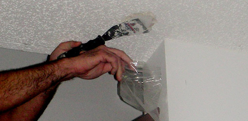 Removing Popcorn Ceiling - Dunes Painting