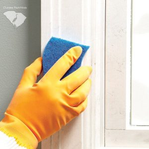 Clean surfaces before you start painting